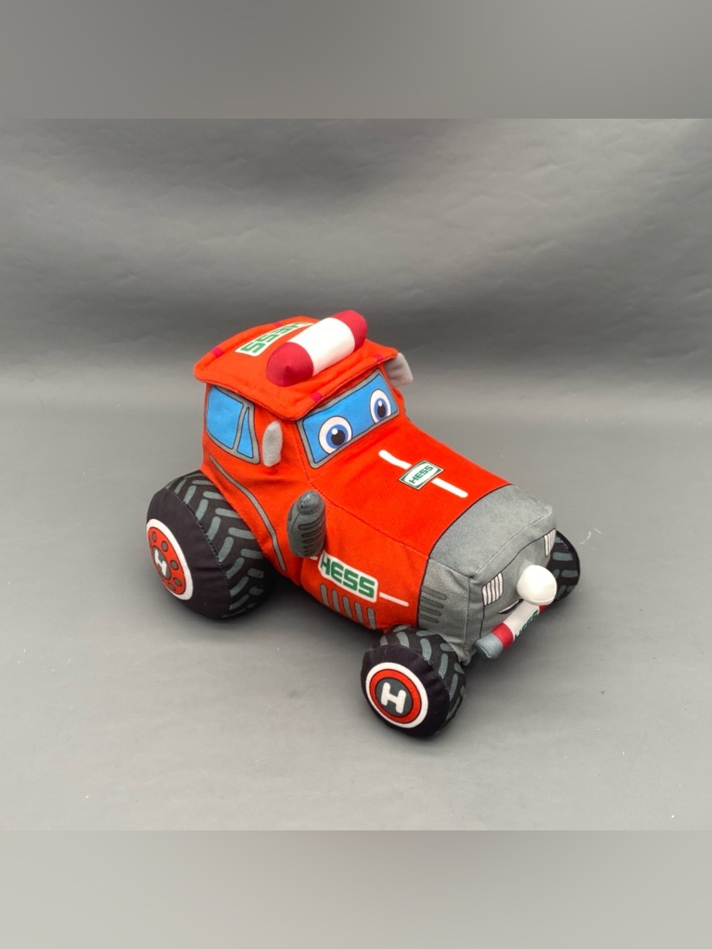 Hess 2025 Truck My Plush Farm Tractor Red Sings And Lights Up